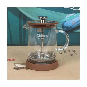 치카오 유리 표일배 400ml CK-225S 유리 티포트 티팟