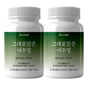 그대로담은 여주정 500mg 90정 2통 국내산 유기농 여주