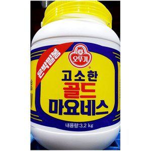 [기타]업소용 식당 식자재 재료 오뚜기 은박마요네즈 3.2kg