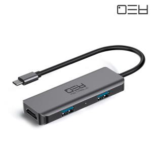 메타블 MH21C 3in1 HDMI C타입 멀티 USB허브 MAC 삼성DEX