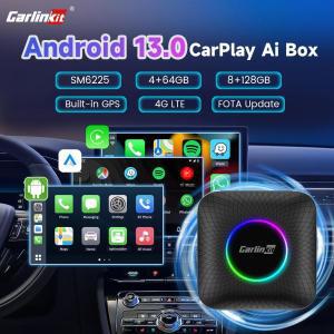 카링킷 Carlinkit 무선 카플레이 스마트 TV 안드로이드 넷플릭스 SM6225 8 128GB 4G 지지대