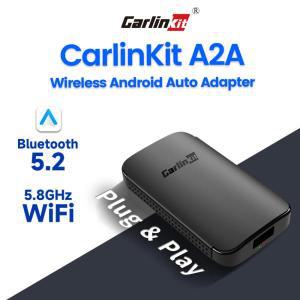 카링킷 CarlinKit A2A 안드로이드 자동 무선 폭스바겐 메르세데스 마쓰다 도요타 지프 현대 기아 푸조용