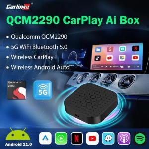 카링킷 Carlinkit 휴대용 CarPlay Ai 박스 안드로이드 11 TV QCM2290 Netflix YouTube OEM 자동차용