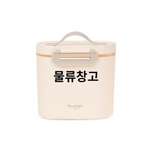 맘앤리틀 베이비 휴대용 분유케이스 600ml 밀키그레이 1개