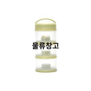 모윰 분유 케이스 3단 모스그린 1개