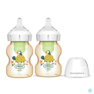 닥터브라운 와이드넥 PPSU 아기 젖병 터틀 150ml X2P_MC