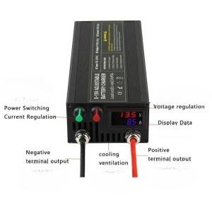 리튬 인산철배터리 충전기 15v 100A 어댑터 플리머