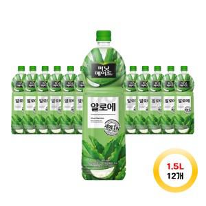 코카콜라 미닛메이드 알로에주스 1.5L 12개