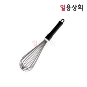 고강도 스텐 거품기 CK 17와이어 30cm 검정 / 베이킹 수동 제빵 휘핑기