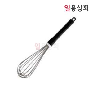 고강도 스텐 거품기 CK 18와이어 35cm 검정 / 베이킹 수동 제빵 휘핑기