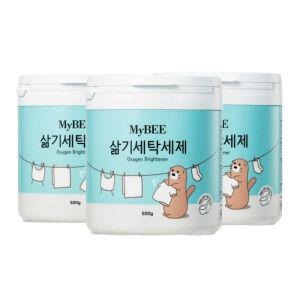 메온셀 마이비 삶기세탁세제 500g 3개 (표백 얼룩제거 냄새제거)