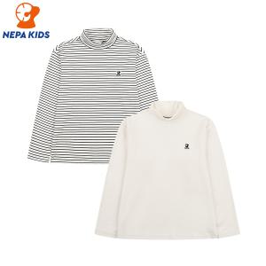 NEPA KIDS 네파키즈 소프트 터틀넥 티셔츠 KJE5401