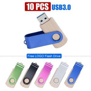 블랙박스SD카드 나무 및 금속 USB 30 플래시 드라이브 Pendrive 로고 맞춤