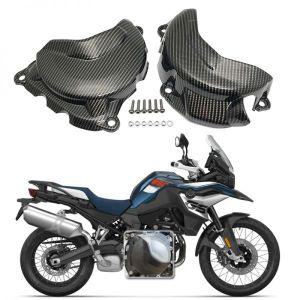 카본 룩 엔진 실린더 커버 헤드 보호 클러치 가드 BMW F750GS F850GS ADV F900R F900XR 2018-2023 오토바이