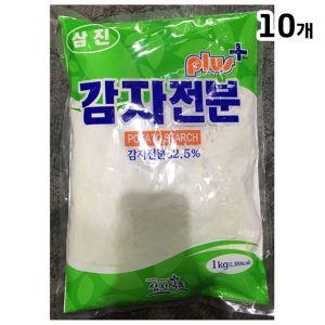 삼진 혼합 감자 전분 1k X10가루 분말 요리