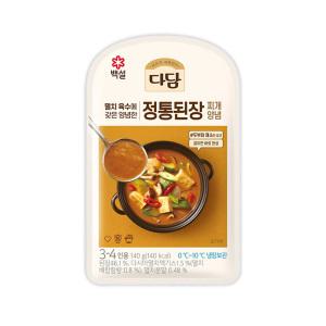 [냉장] CJ 다담 정통된장찌개양념 140g 10입