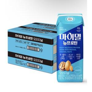 마시는 프로틴 대상 마이밀 뉴프로틴 오리지널 190ml 30팩 X 2박스