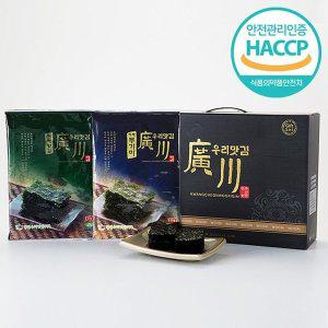 [기타][웰굿]HACCP 광천 전장김 혼합 선물세트 3호(파래,무가미,각10)