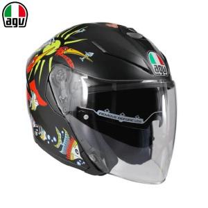 AGV K5 제트 오픈페이스헬멧/AGV K5 JET -WHITE ZOO MATT BLACK/오토바이헬멧/오픈페이스/에이지브이