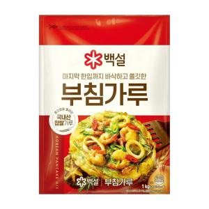 (박스) CJ 백설 부침가루 1kg 10입