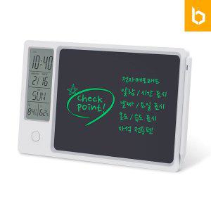 [유즈비] 캘린더시계 전자메모패드 스캐치 필기패드 미니보드