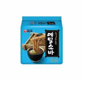 농심 메밀소바 멀티 127g 40개