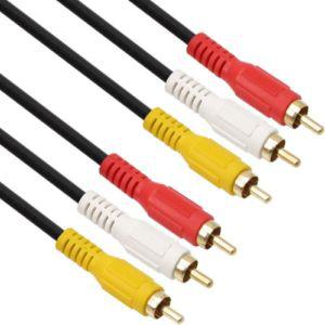 NMA-3R100M RCA 3선 케이블(5) 10mRCA 스테레오케이블 음성케이블 음향케이블 스피