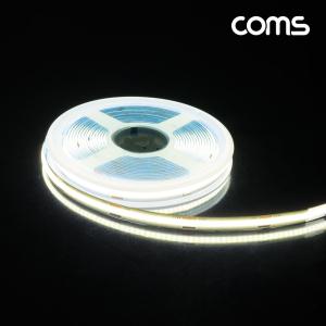 Coms LED 줄조명 슬림형. DC 24V. DC전원. 초고휘도 LED바 5M. White. DIY 램프. 다용도 리폼 기판 교체LED