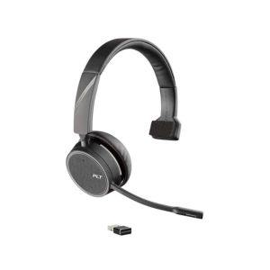 Plantronics 플랜트로닉스 Voyager 4200 UC Mono Bluetooth Headset 세트 Black