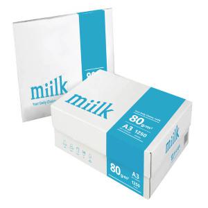 한국제지 밀크 80g A3 복사용지, 1BOX 1250매