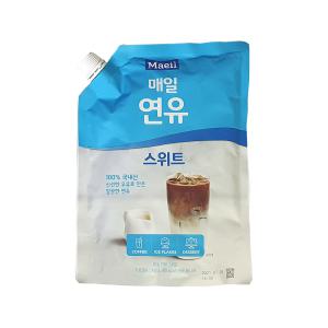 매일 연유  스위트 1kg 파우치 커피 및 음료전용