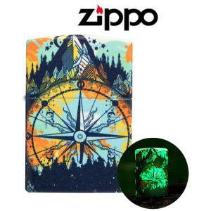 M- USA 정품 지포 라이터 49805 컴퍼스 디자인 글로 야광 ZIPPO 49805 Compass Design Glow 한강