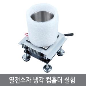 W51 열전소자 냉각 컵홀더 실험 모듈 펠티어 냉각판