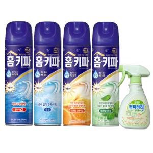 홈키파 에어졸 500ml 수성 무향  허브 오렌지 엘비이알파 초파리싹/모기약/살충제