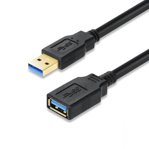 고급형 블랙 USB3.0 AM-AF 연장 케이블 프린터 허브 외장하드 연장선 0.6M 1.2M 2M 3M CABLE