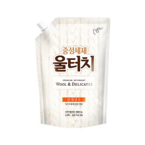 피죤 울터치 중성세제 겸용 리필 1.3L 1개