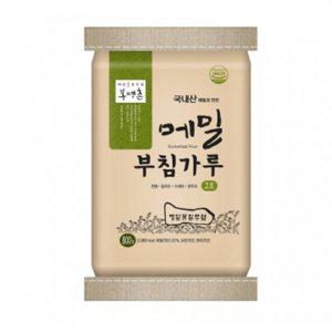 [기타]봉평촌 현미보리 메밀부침가루 50% 800g x5개