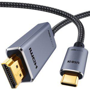 [코드웨이] C타입 HDMI TV연결 미러링 케이블 4.5m