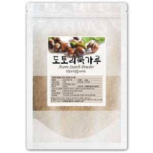 100% 햇도토리묵가루 1kg 도토리전분 묵재료 부침가루