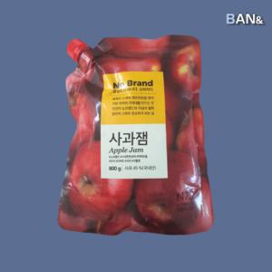 노브랜드 사과잼 800g 대용량 과일잼 업소용