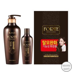 댕기머리 샴푸 포르테 프레스티지 탈모완화 기능성 샴푸 500ml + 145ml 2세트