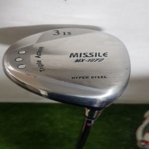 중고 미사일 MX-1872 HYPER STEEL TRIPLE ACTION 우드 3번 15도 R