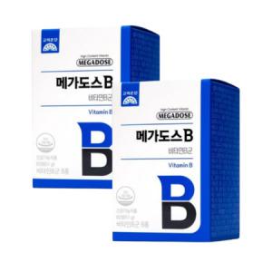 고려은단 메가도스B 비타민B 컴플렉스 850mg x 60정 2개/SJ_MC