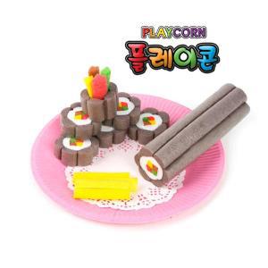 옥수수깡 놀이콘 김밥만들기 물부치 퍼니콘 물로붙이는콘 단체수업 교육