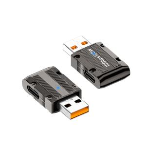 TB805 Coms 120W USB 3.2 Gen2 C타입 to A타입 변환 젠더 / 좌향 꺾임 / 10Gbps 고속전송 / 케이블 연결