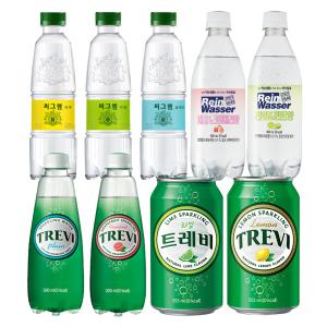 탄산수 모음전 씨그램 트레비 라인바싸 300ml 345ml 350ml 500ml 플레인 라임 레몬 자몽