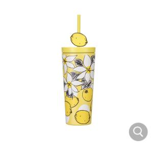 스타벅스 정품 청신 작가 콜라보 SS 레몬 벨류 텀블러 SS Lemon Value Tumbler 473ml