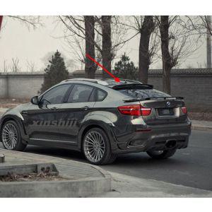 호환 BMW X6 X 시리즈 E71 2014 2015 2016 2017 ABS 소재 리어 스포일러 트렁크 윙 부트 립 몰딩