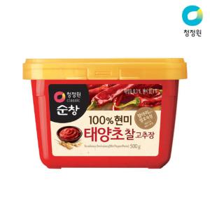 청정원 현미 찰고추장 400g+100g x5개