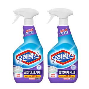 유한락스 곰팡이제거 500ml 2개